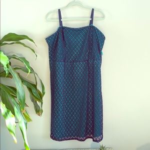 Lane Bryant Crochet Tube Dress